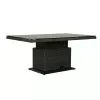 Qopps Sandigo / Aruba In Hoogte Verstelbare Tuintafel 140 X 85 Antraciet -Tuinkussens Verkoopwinkel 1520 TT140 125 sandigo vario tafel 140 X 85 1