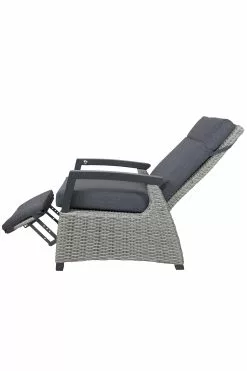 Qopps Orlon Lounge Tuinstoel, Gasveer Verstelbaar Met Voetstuk Cloudy Grey 20 Qopps Orlon Lounge Tuinstoel, Gasveer Verstelbaar Met Voetstuk Cloudy Grey -Tuinkussens Verkoopwinkel 1769 1S BF RG 127 Orlon 3