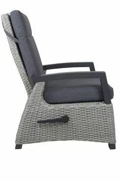 Qopps Orlon Lounge Tuinstoel, Gasveer Verstelbaar Met Voetstuk Cloudy Grey 22 Qopps Orlon Lounge Tuinstoel, Gasveer Verstelbaar Met Voetstuk Cloudy Grey -Tuinkussens Verkoopwinkel 1769 1S BF RG 127 Orlon 5