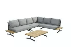 4 Seasons Outdoor 4SO Fortuna Koffie Tafel -Tuinkussens Verkoopwinkel 213839 213840 213841 Fortuna modular corner set with table 01