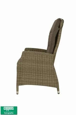 Qopps Memphis Gasveer Tuinstoel Vlechtwerk Half Rond Kiezel -Tuinkussens Verkoopwinkel 3a8c728a3653e4b0d9a17454659244bf