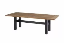 Hartman Yasmani Tuintafel Teak Blad 240 X 100 Carbon Black Poten