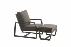 Taste New Mauritius Lounge Tuinstoel Met Voetenbank