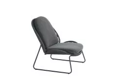 Taste Delano Loungestoel -Tuinkussens Verkoopwinkel 91259 Delano living chair Anthracite with 2 cushions 04