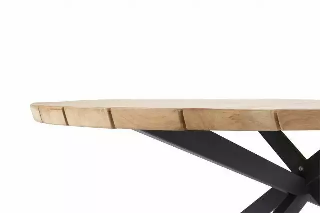 4 Seasons Outdoor 4SO Prado Dining Tuintafel 130 Cm Rond Naturel Teak Antraciet Onderstel 4 4 Seasons Outdoor 4SO Prado Dining Tuintafel 130 Cm Rond Naturel Teak Antraciet Onderstel - Image 2
