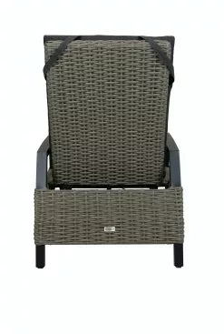 Qopps Orlon Ligbed Cloudy Grey Met Kussen -Tuinkussens Verkoopwinkel Img0598