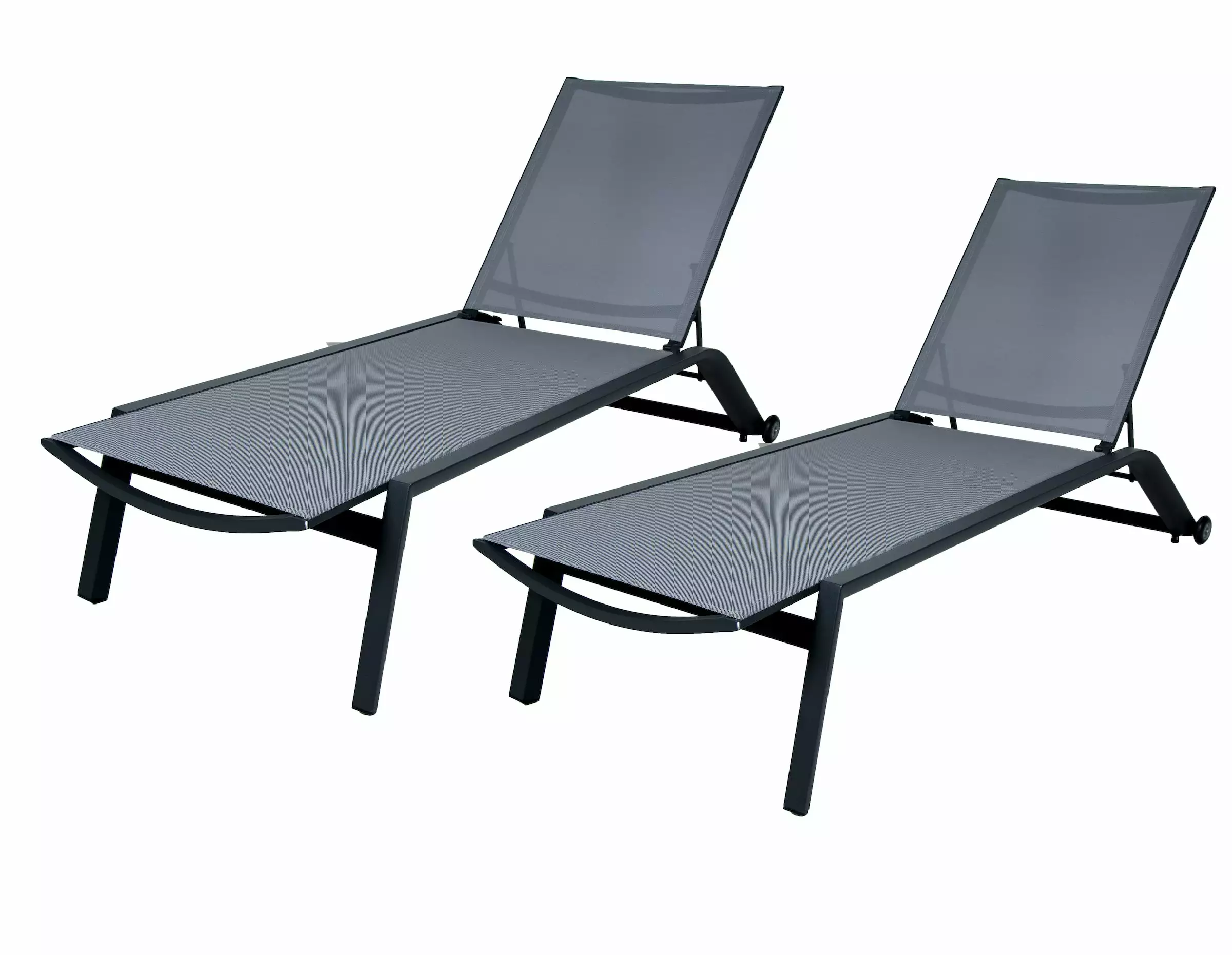 Qopps Nanna Ligbed, Per 2 Stuks, Mat Royal Grey Textileen 34 Cm Hoog 3 Qopps Nanna Ligbed, Per 2 Stuks, Mat Royal Grey Textileen 34 Cm Hoog