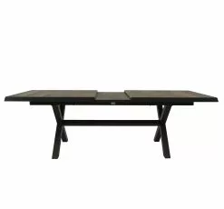 Qopps Ottowa Uitschuif Tafel 205/265 X 100 Antraciet Met Cambridge Dining Stoel -Tuinkussens Verkoopwinkel Ottowa uitschuif tafel 205 265 1658 TT205 13 7