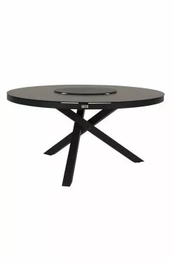 Qopps Perth Tafel 150 Rond Antraciet