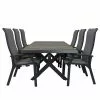 Qopps Admiral Tuintafel 224 X 104 Antraciet Met Verstelbare Tuinstoel Livorno -Tuinkussens Verkoopwinkel Tafel admiraal 224 1701 T224 met stoel Livorno verstelbaar 1528 2C 1