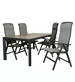 Qopps Kings Tuintafel Met Houston Verstelbare Tuinstoel -Tuinkussens Verkoopwinkel Tuin tafel kings 180 1698 t180 Houston vestelbaare tuinstoel 1270 fc alu 2