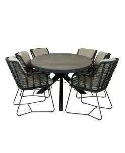 Qopps Lotta Tuintafel Met Fabrice Dining Tuinstoel