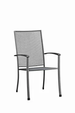 Kettler Siero Stapelbare Tuinstoel Antraciet