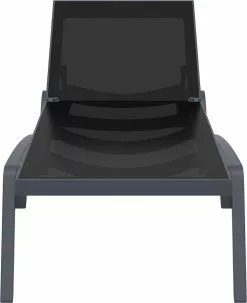 Pacific Ligbed Siesta Dark Grey -Tuinkussens Verkoopwinkel pacific deatial